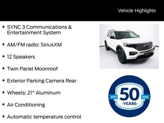 Used 2022 Ford Explorer ST-Line w/ Class IV Trailer Tow Package AWD/4WD image 11
