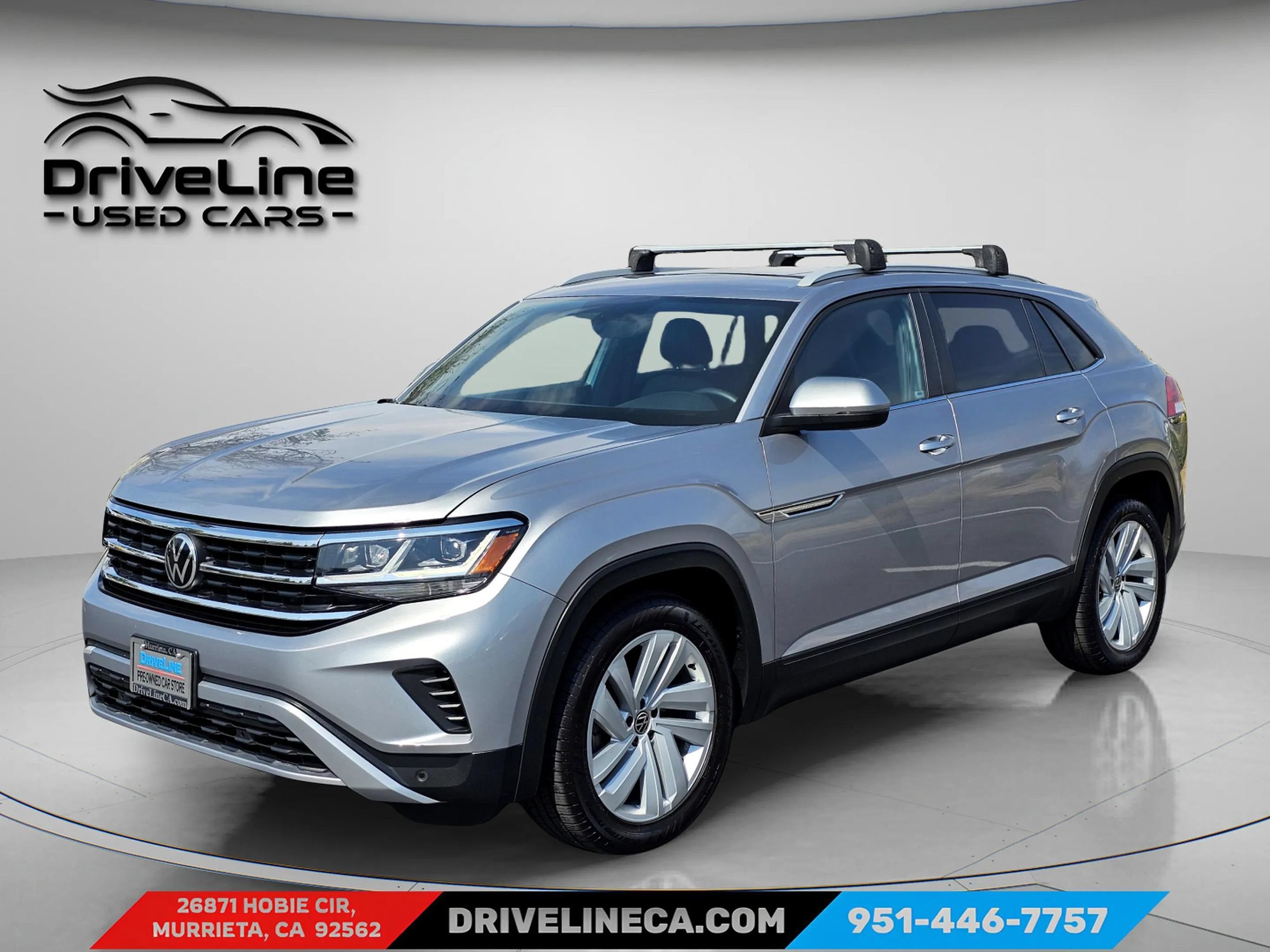 Used 2021 Volkswagen Atlas Cross Sport SE w/ Panoramic Sunroof Package AWD/4WD image 1