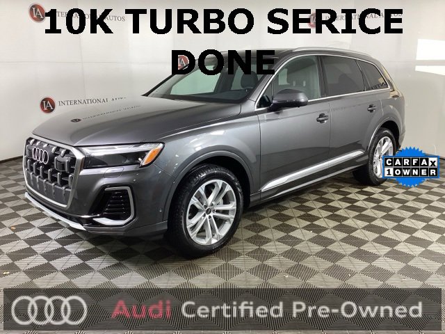 Certified 2025 Audi Q7 3.0T Premium Plus w/ Premium Plus Package