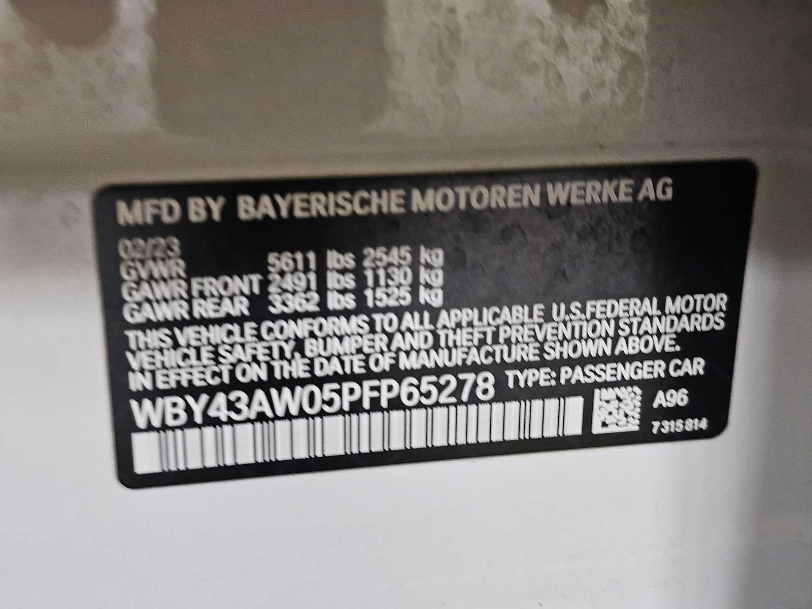 Certified 2023 BMW i4 eDrive35 w/ Premium Package RWD image 34