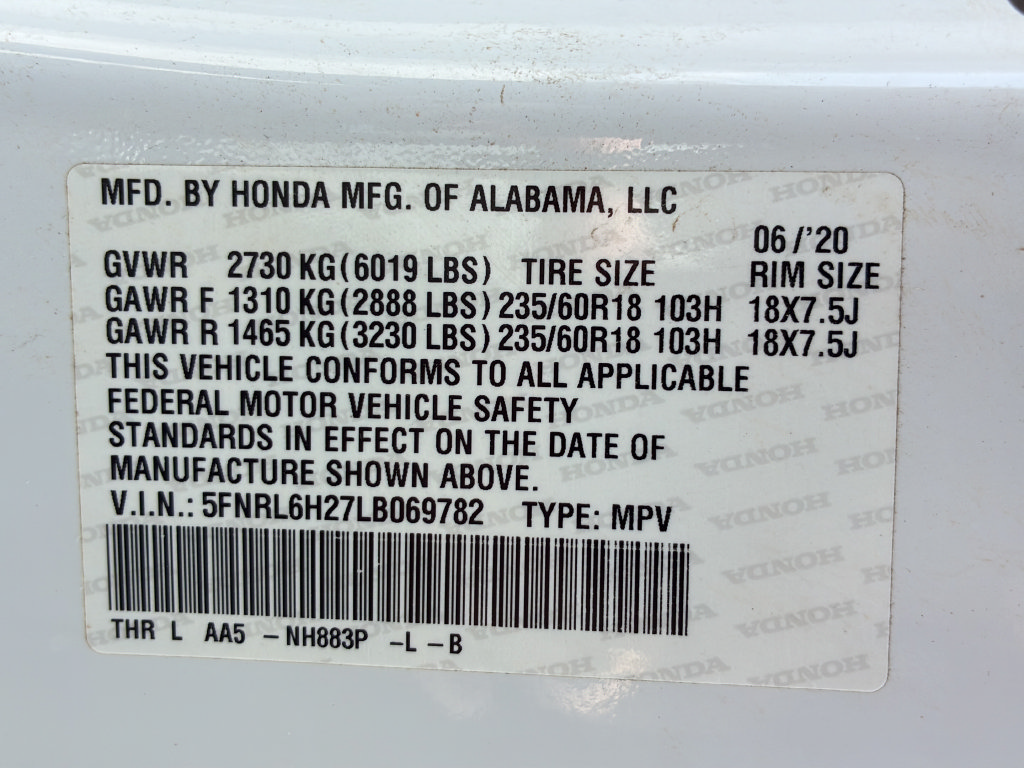 Used 2020 Honda Odyssey LX image 39