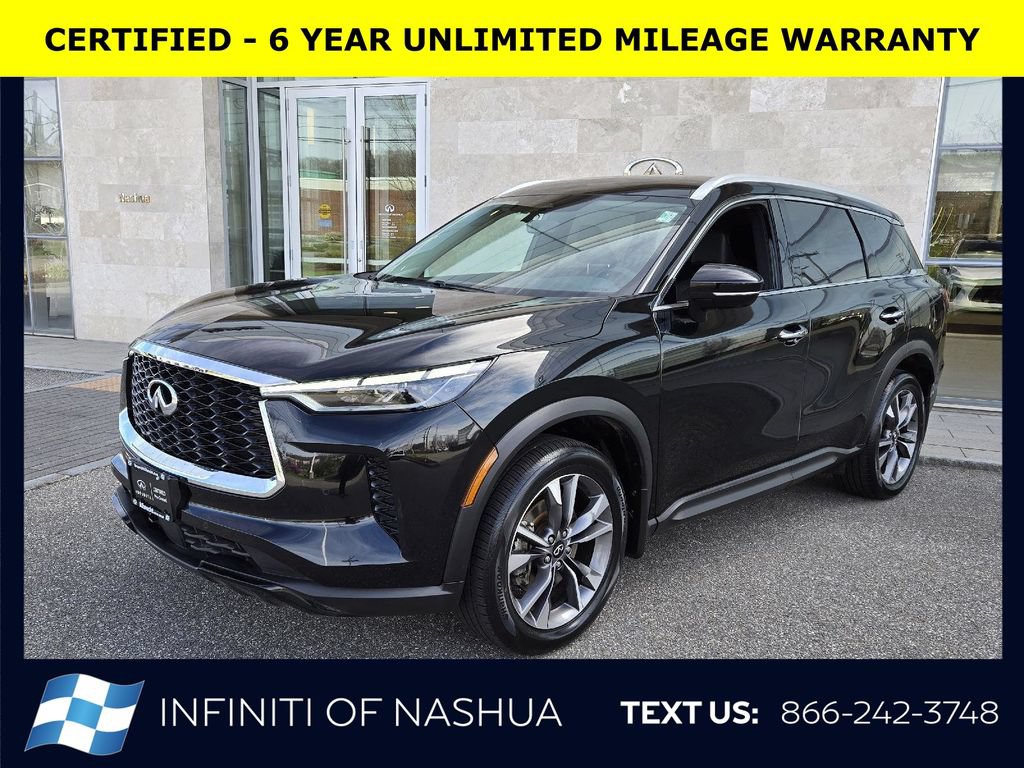 Certified 2023 INFINITI QX60 Luxe w/ Cargo Package AWD/4WD image 2