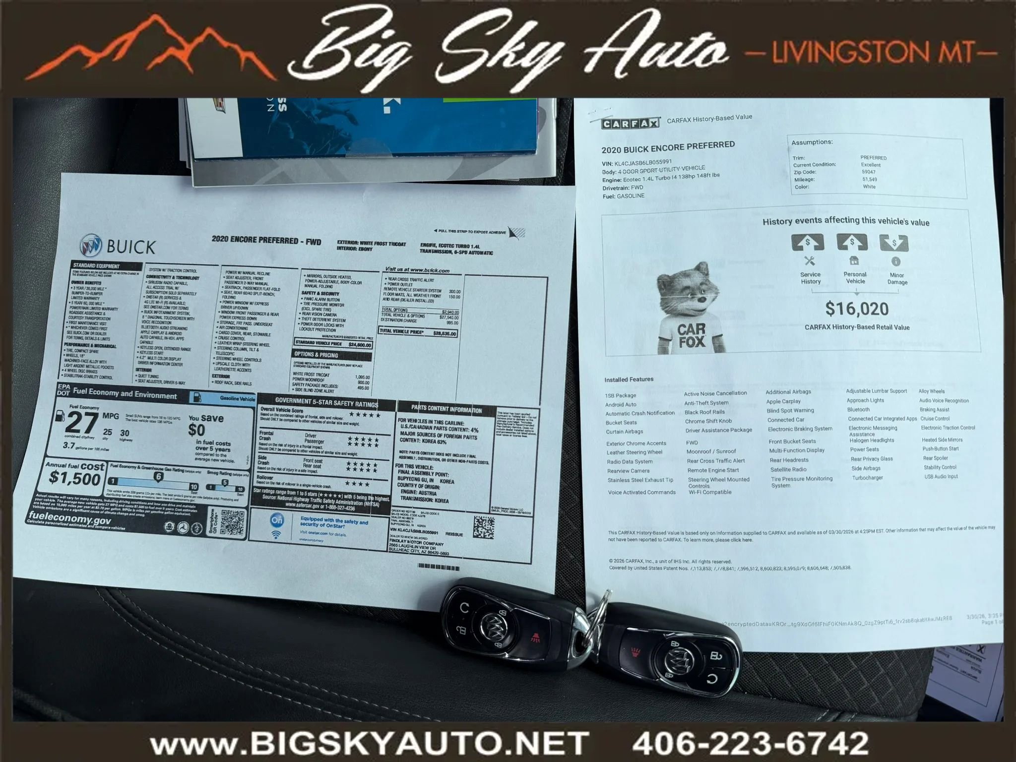 Used 2020 Buick Encore Preferred w/ Safety Package image 23