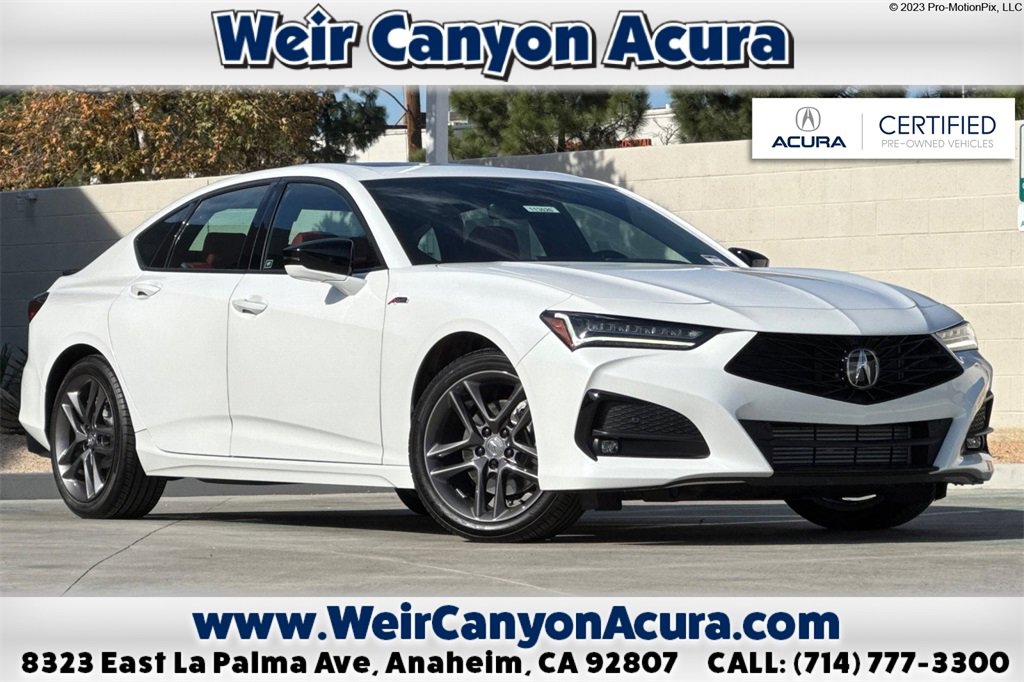 Certified 2025 Acura TLX SH-AWD w/ A-SPEC Pkg image 1