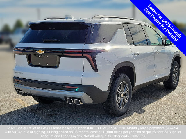 New 2027 Chevrolet Traverse LT w/ LPO, Floor Liner Package FWD image 4