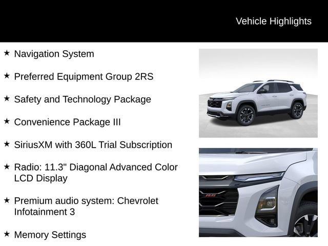 New 2026 Chevrolet Equinox RS AWD/4WD image 27