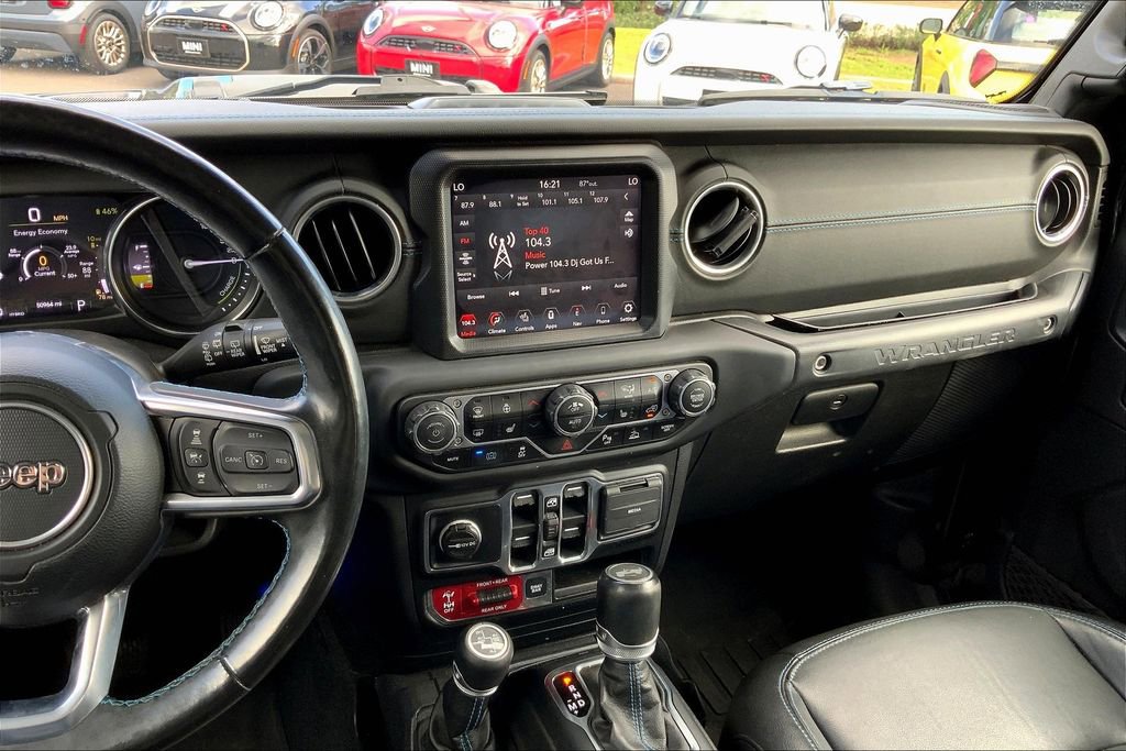 Used 2021 Jeep Wrangler Unlimited Rubicon 4xe w/ Dual Top Group image 6