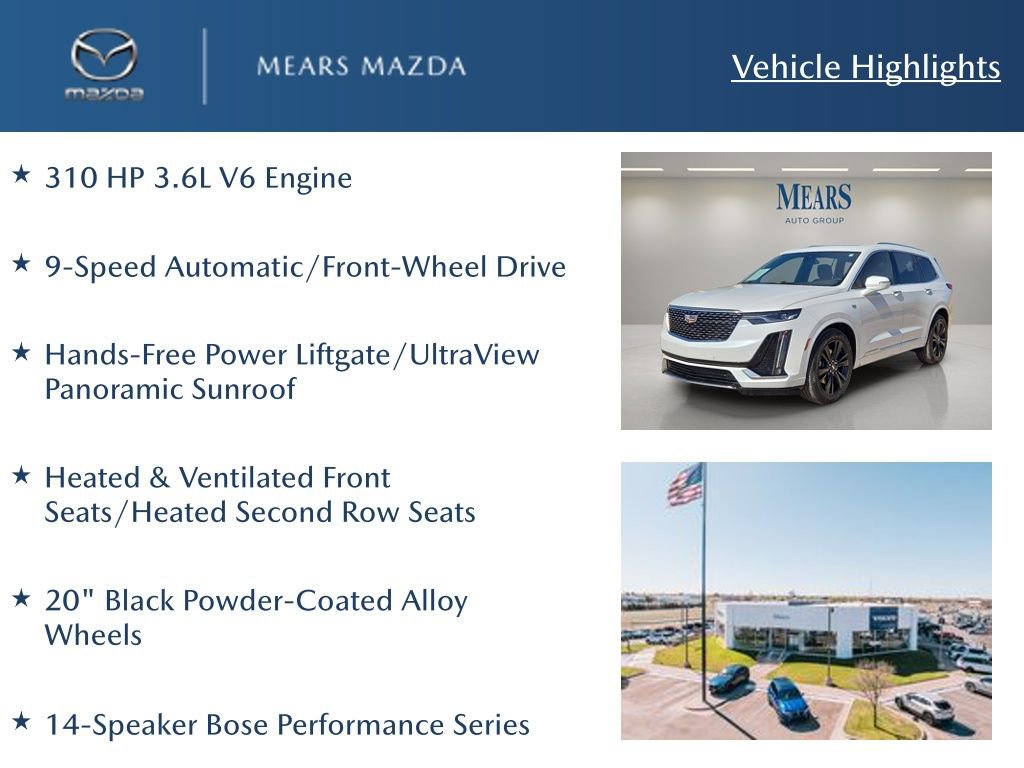 Used 2023 Cadillac XT6 Premium Luxury FWD image 2