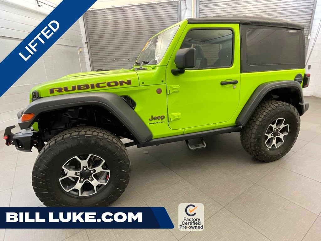 Certified 2021 Jeep Wrangler Rubicon w/ LED Lighting Group