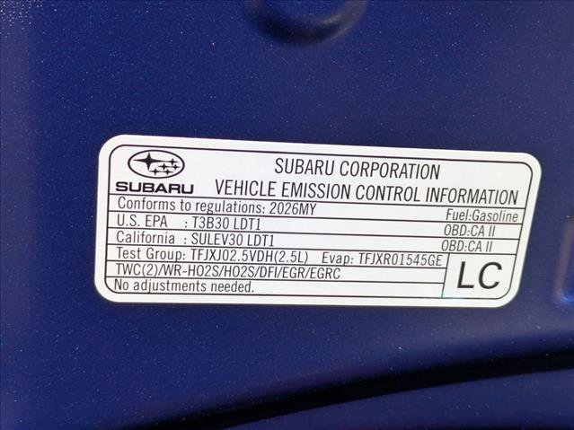 New 2026 Subaru Crosstrek 2.5i Sport w/ Crosstrek Mirror Package image 17