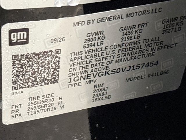 New 2027 Chevrolet Traverse LT w/ LPO, Floor Liner Package AWD/4WD image 28