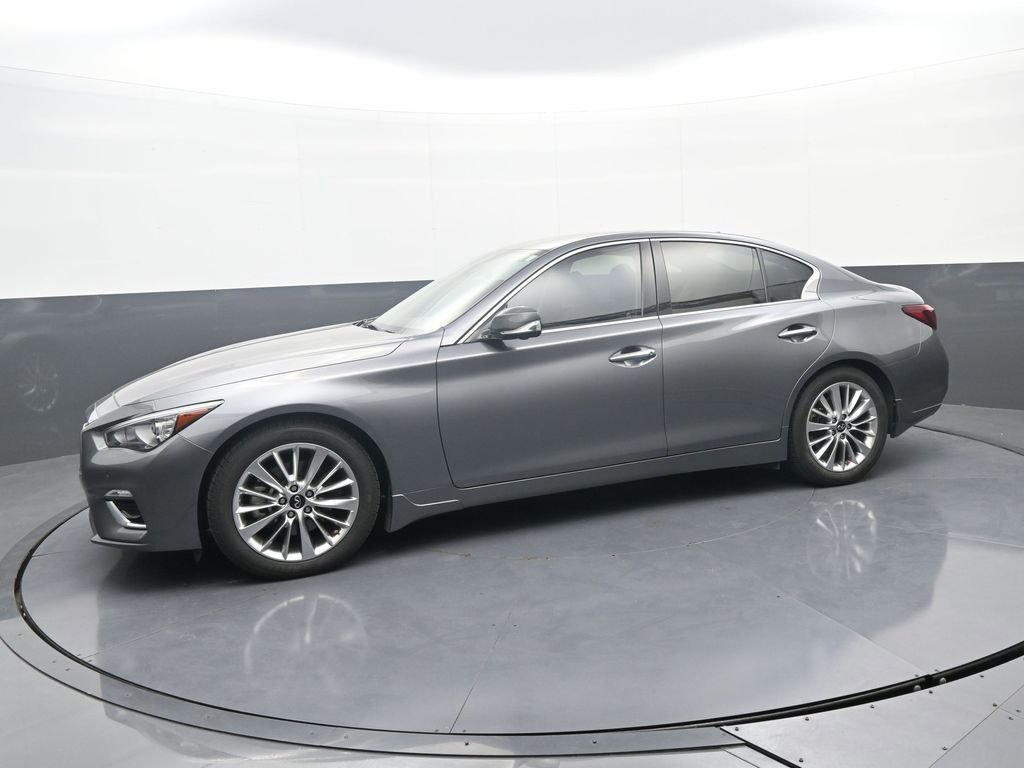 Used 2021 INFINITI Q50 Luxe w/ Seat & Sound Package RWD image 4