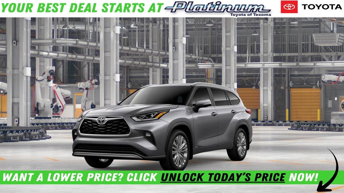 New 2026 Toyota Highlander Platinum