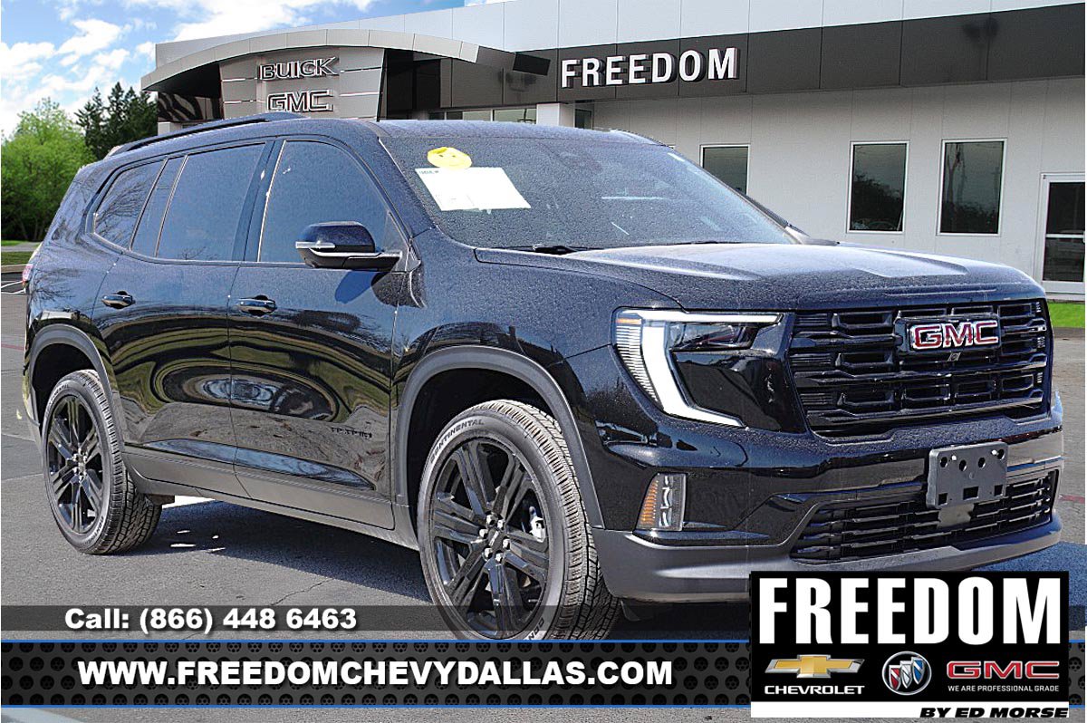 New 2026 GMC Acadia Elevation w/ Black Edition