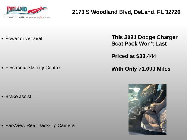 Used 2021 Dodge Charger Scat Pack RWD image 7