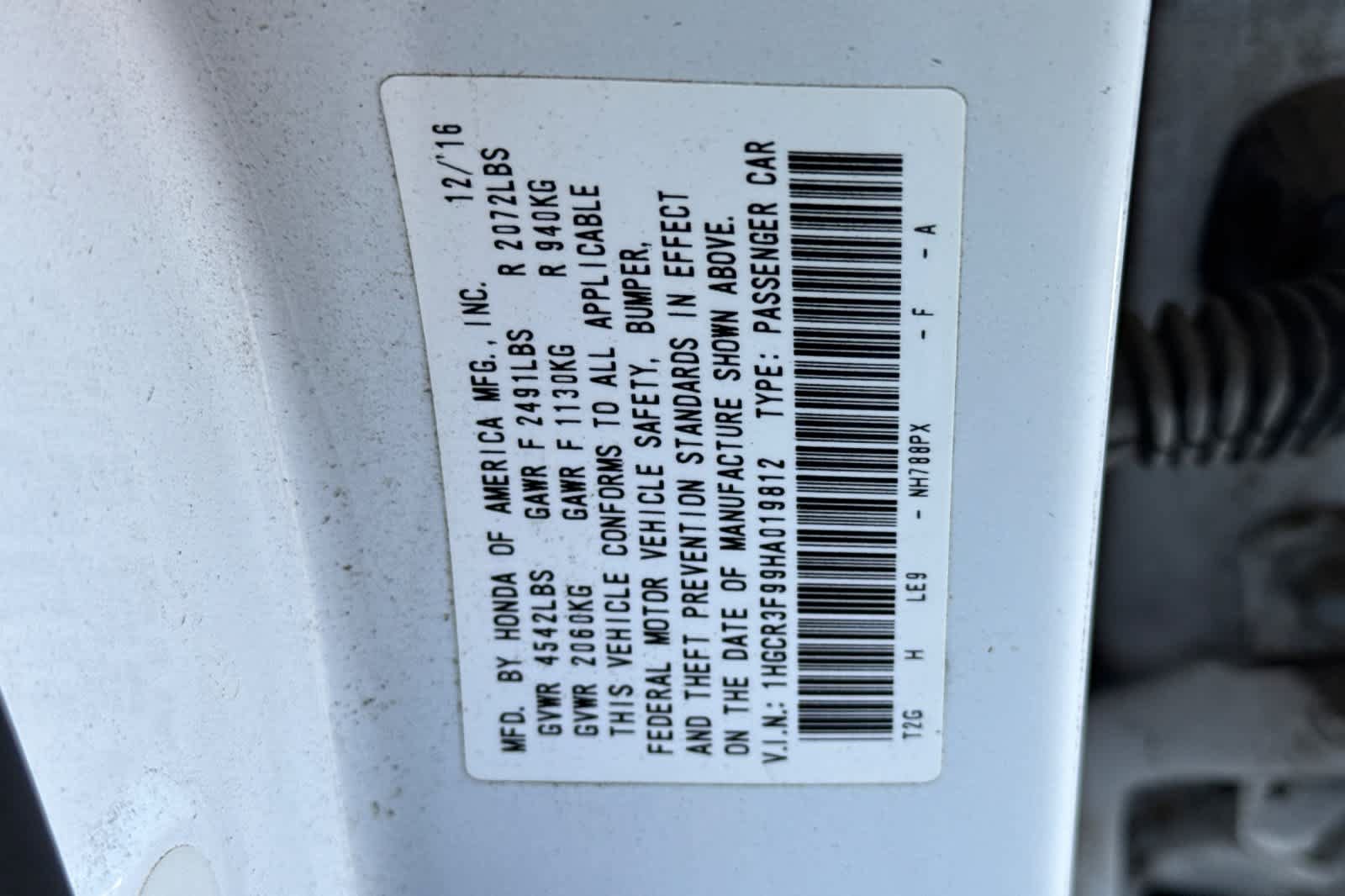Used 2017 Honda Accord Touring image 32