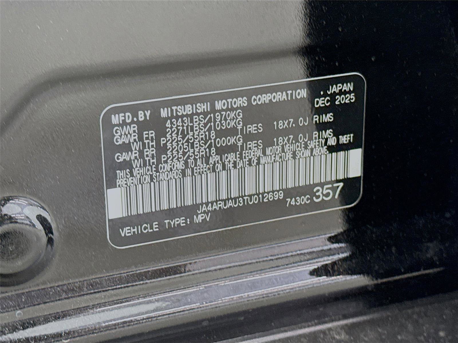 New 2026 Mitsubishi Outlander Sport S image 30