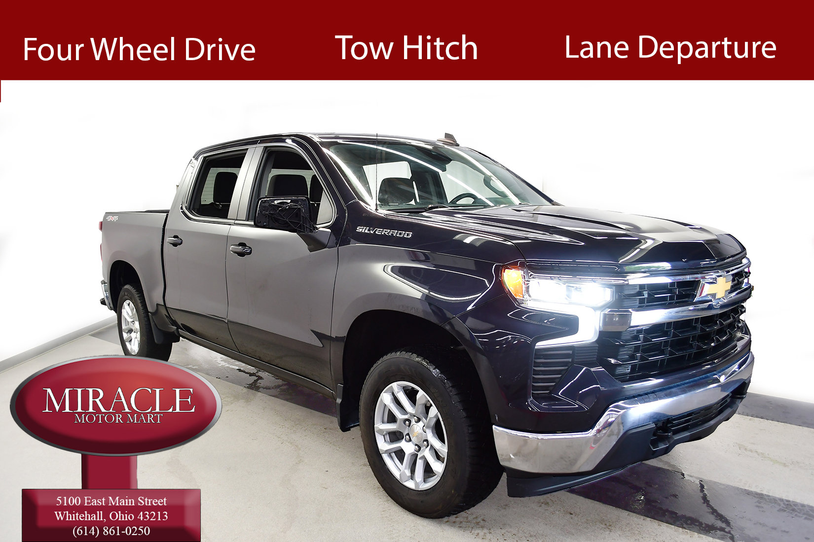 Used 2022 Chevrolet Silverado 1500 LT AWD/4WD image 1