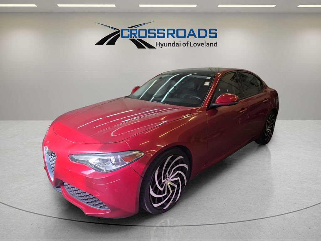 Used 2017 Alfa Romeo Giulia Ti w/ TI 19" Sport Package image 5