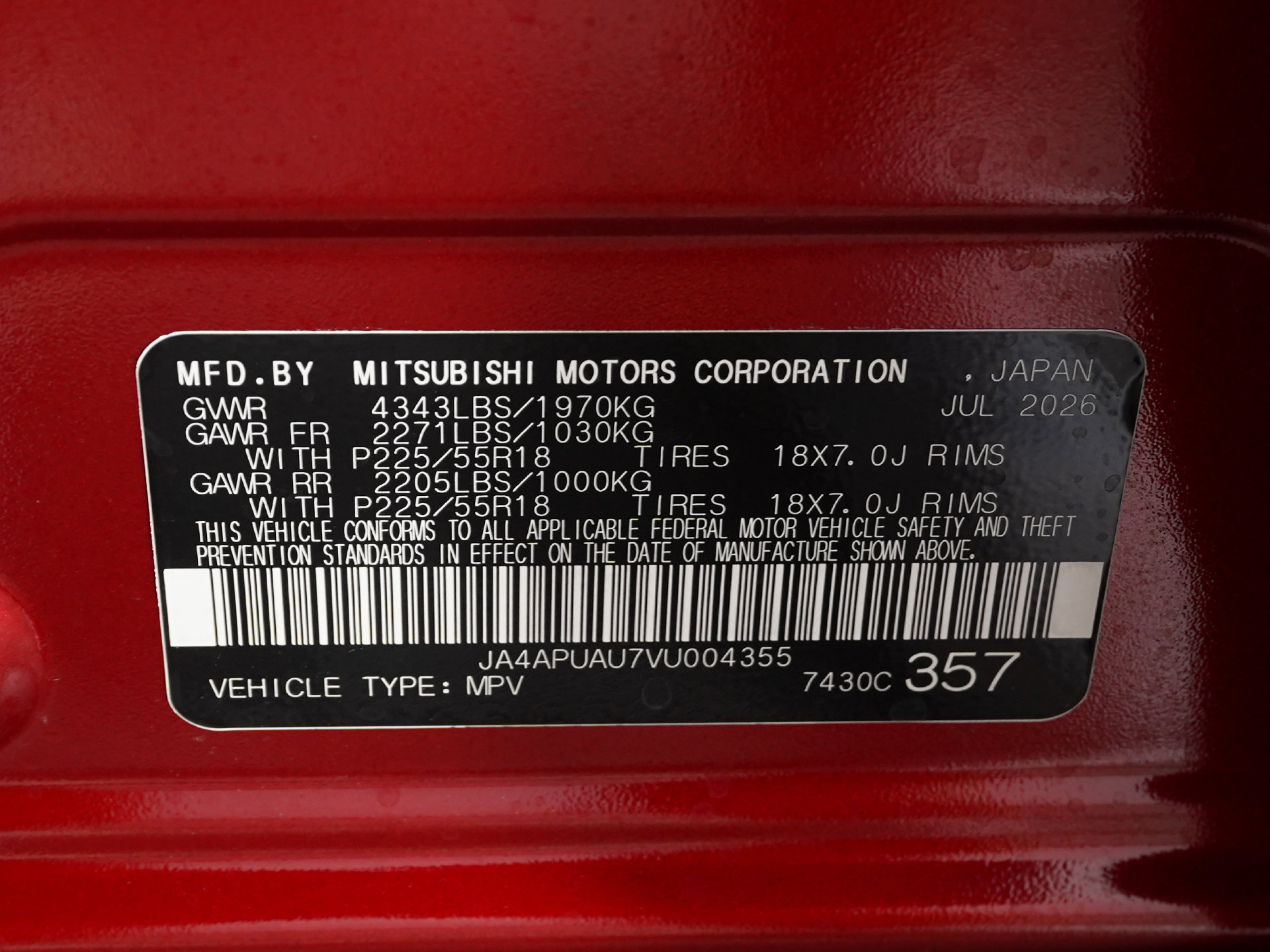 New 2027 Mitsubishi Outlander Sport ES FWD image 22
