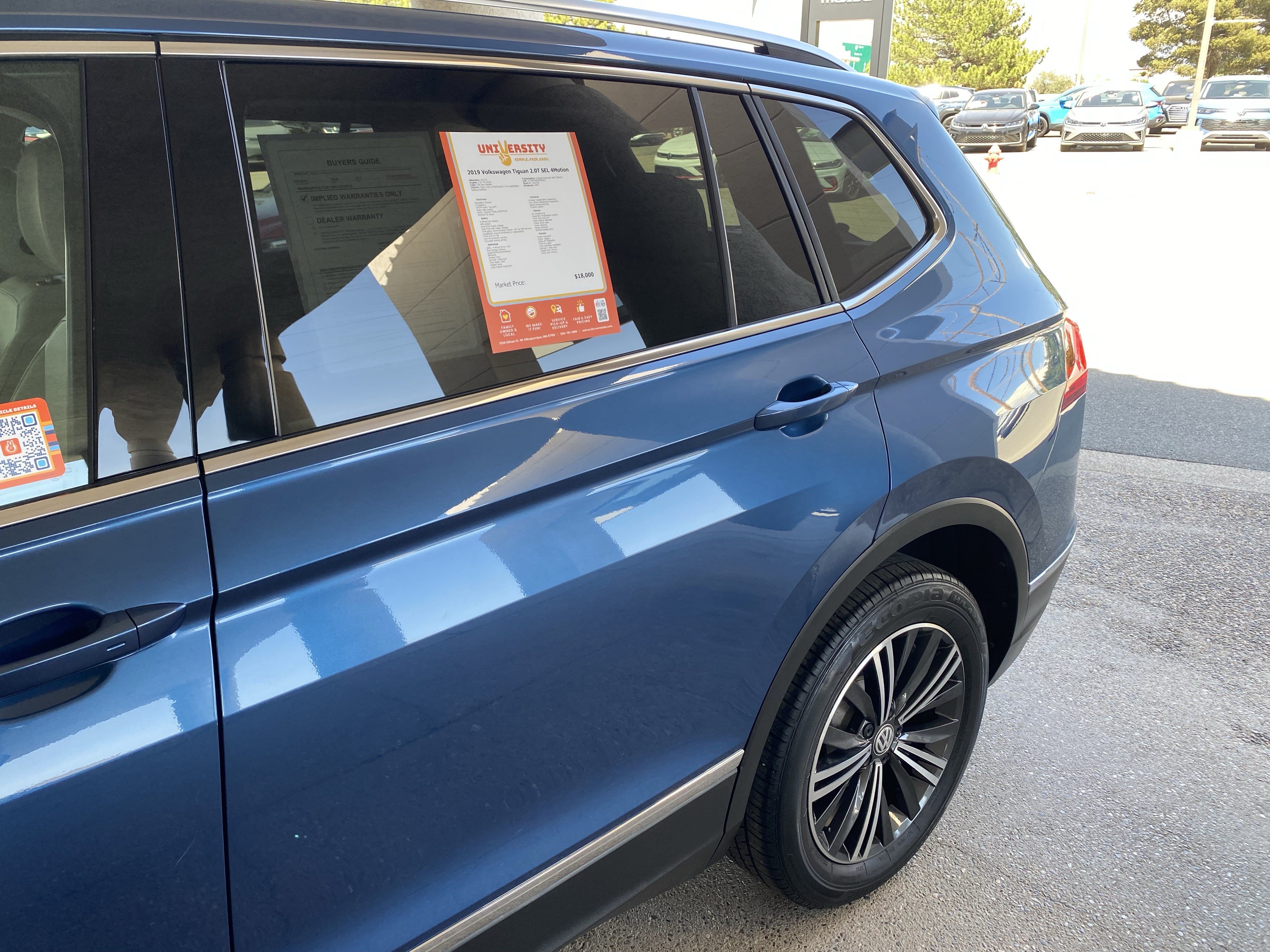 Used 2019 Volkswagen Tiguan SEL AWD/4WD image 63