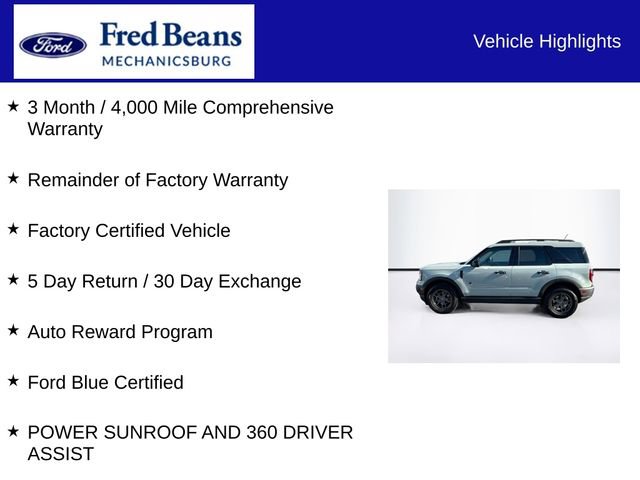 Certified 2023 Ford Bronco Sport Big Bend w/ Convenience Package image 5