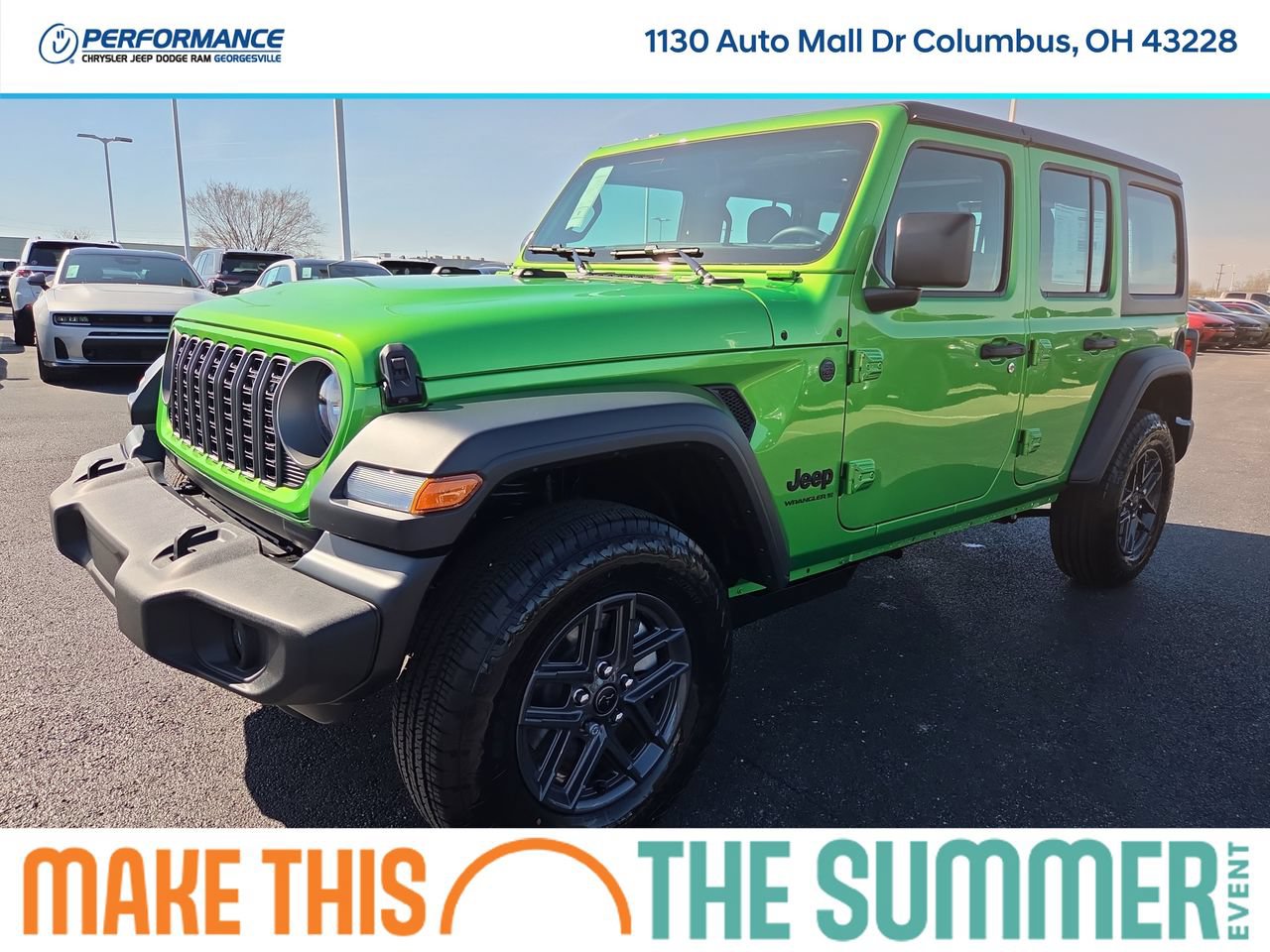 New 2026 Jeep Wrangler Unlimited Sport AWD/4WD image 3