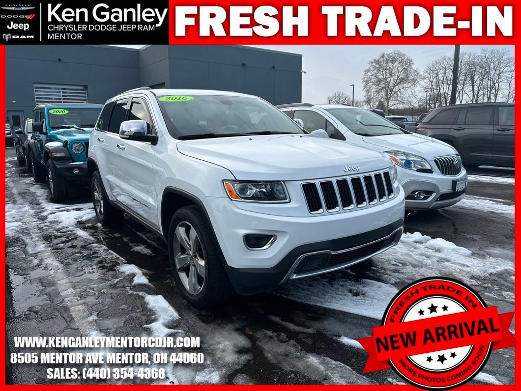 Used 2016 Jeep Grand Cherokee Limited