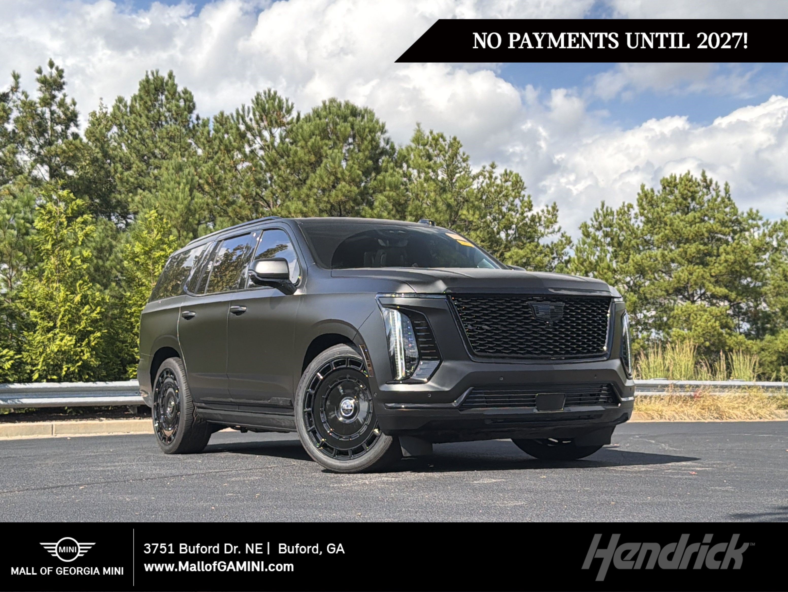 Used 2026 Cadillac Escalade Platinum Sport w/ LPO, ONYX Package