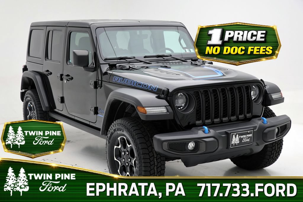 Used 2023 Jeep Wrangler Unlimited Rubicon 4xe w/ Cold Weather Group