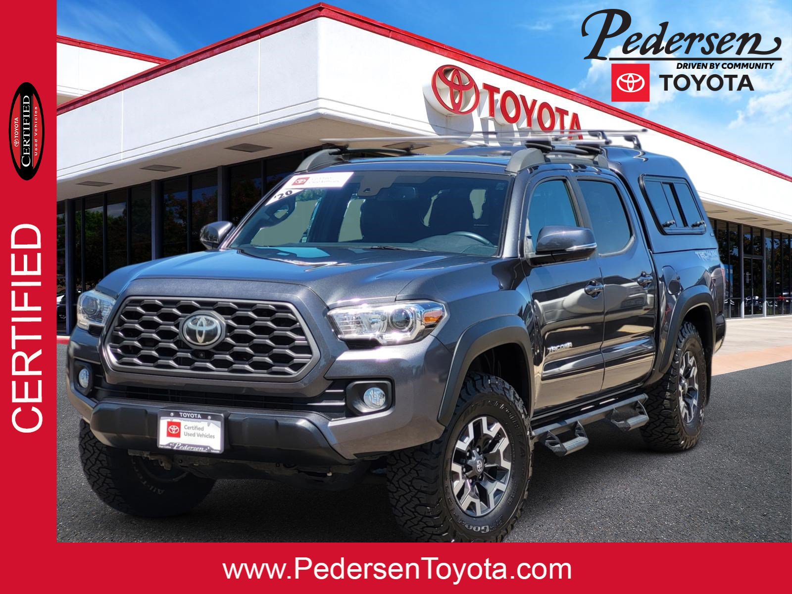 Certified 2020 Toyota Tacoma TRD Off-Road w/ TRD Premium Off Road Package AWD/4WD image 1