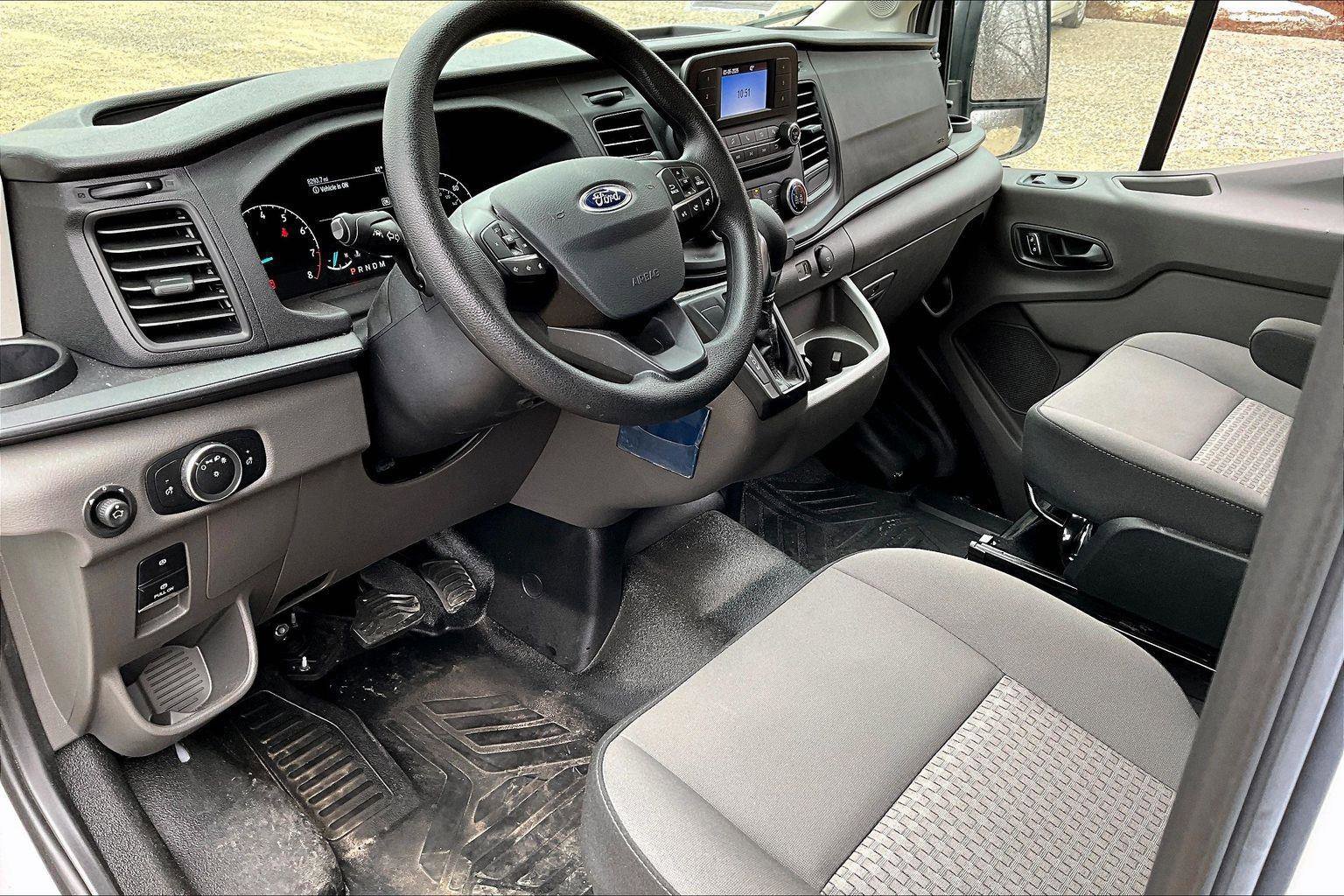 Certified 2024 Ford Transit 250 148 High Roof Extended w/ Interior Upgrade Package image 12