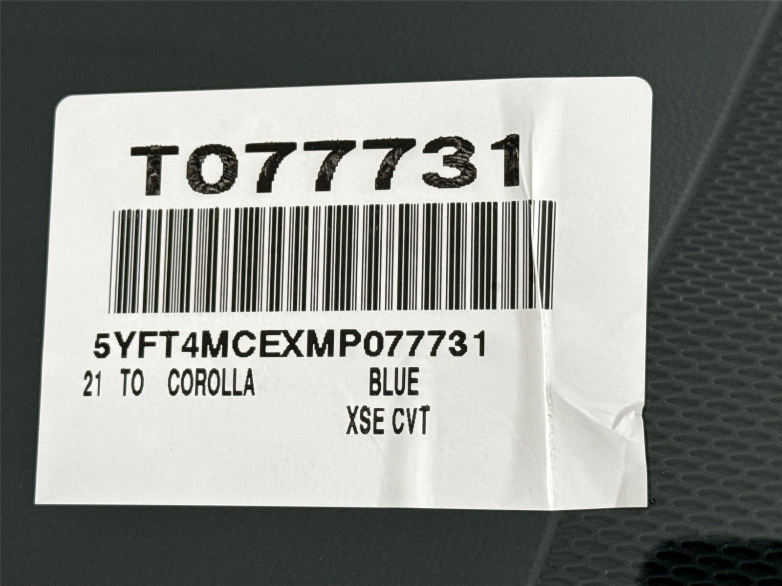 Certified 2021 Toyota Corolla XSE image 43