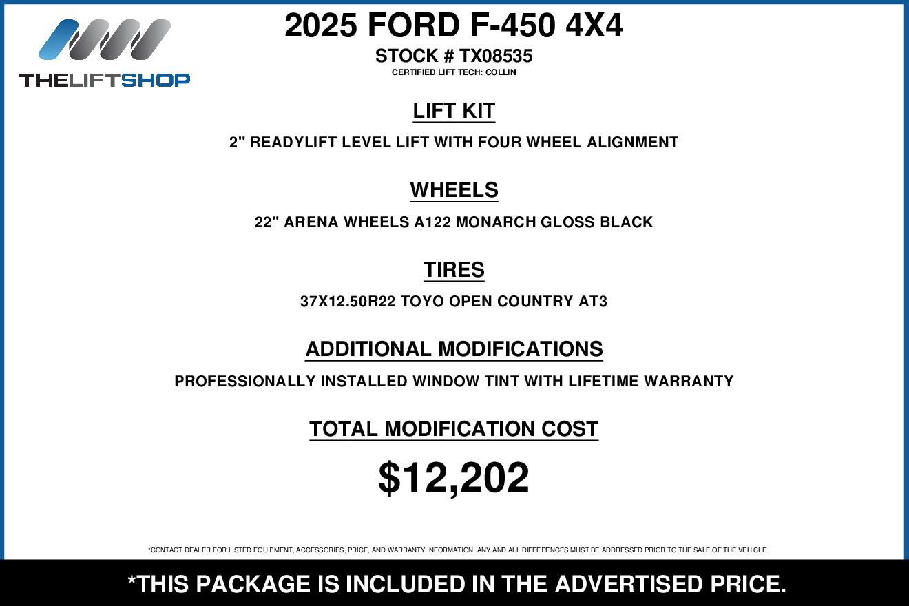 Used 2025 Ford F450 Platinum w/ Platinum Plus Package AWD/4WD image 2