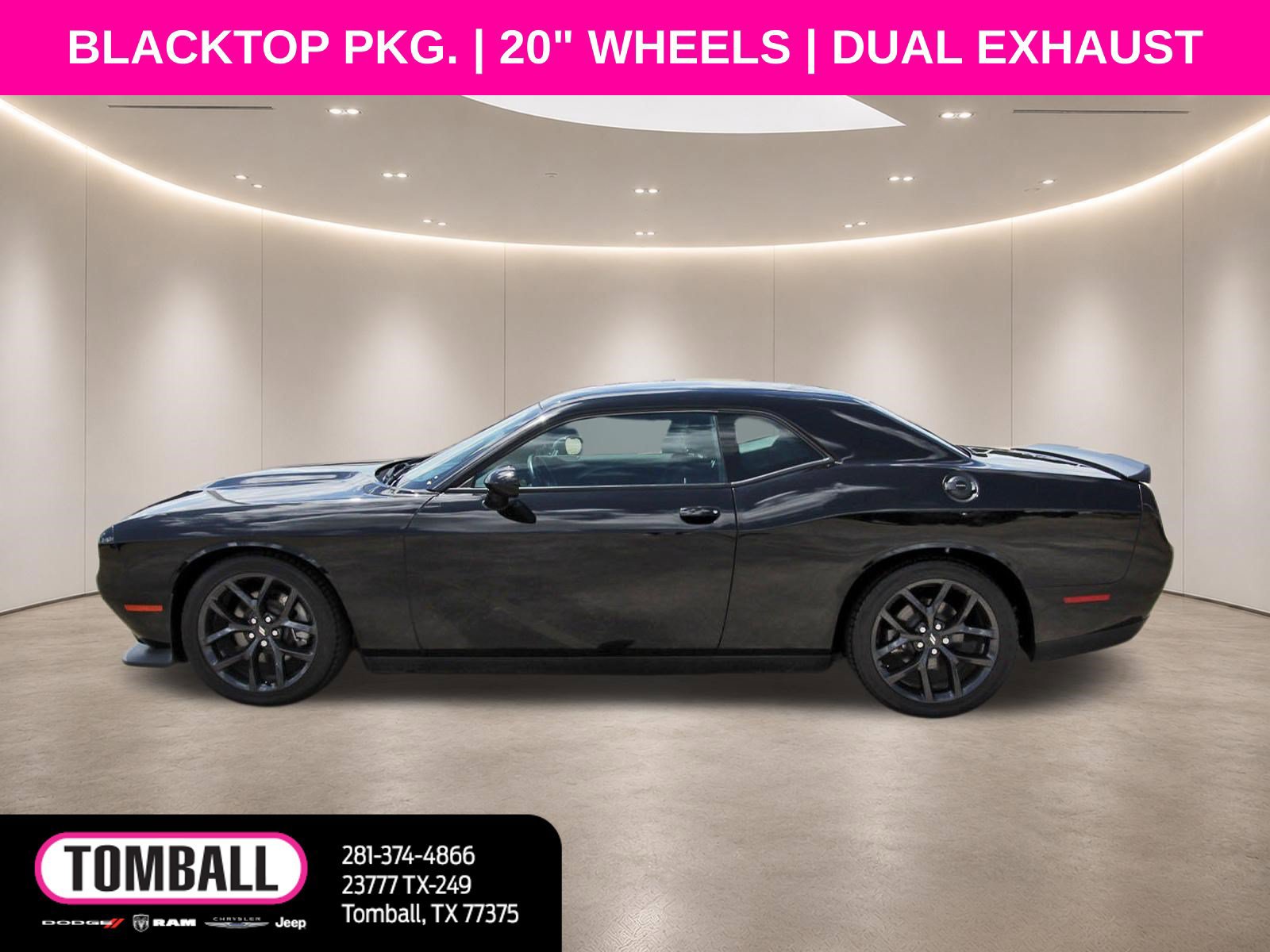 Used 2021 Dodge Challenger GT w/ Blacktop Package RWD image 4
