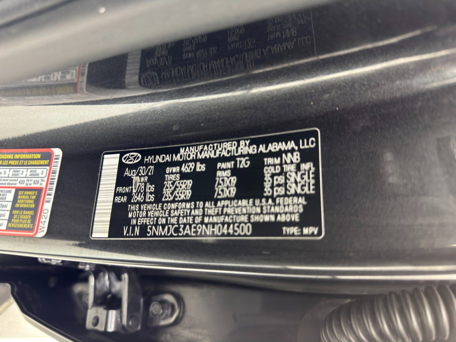 Used 2022 Hyundai Tucson SEL w/ Convenience + Premium Package image 43