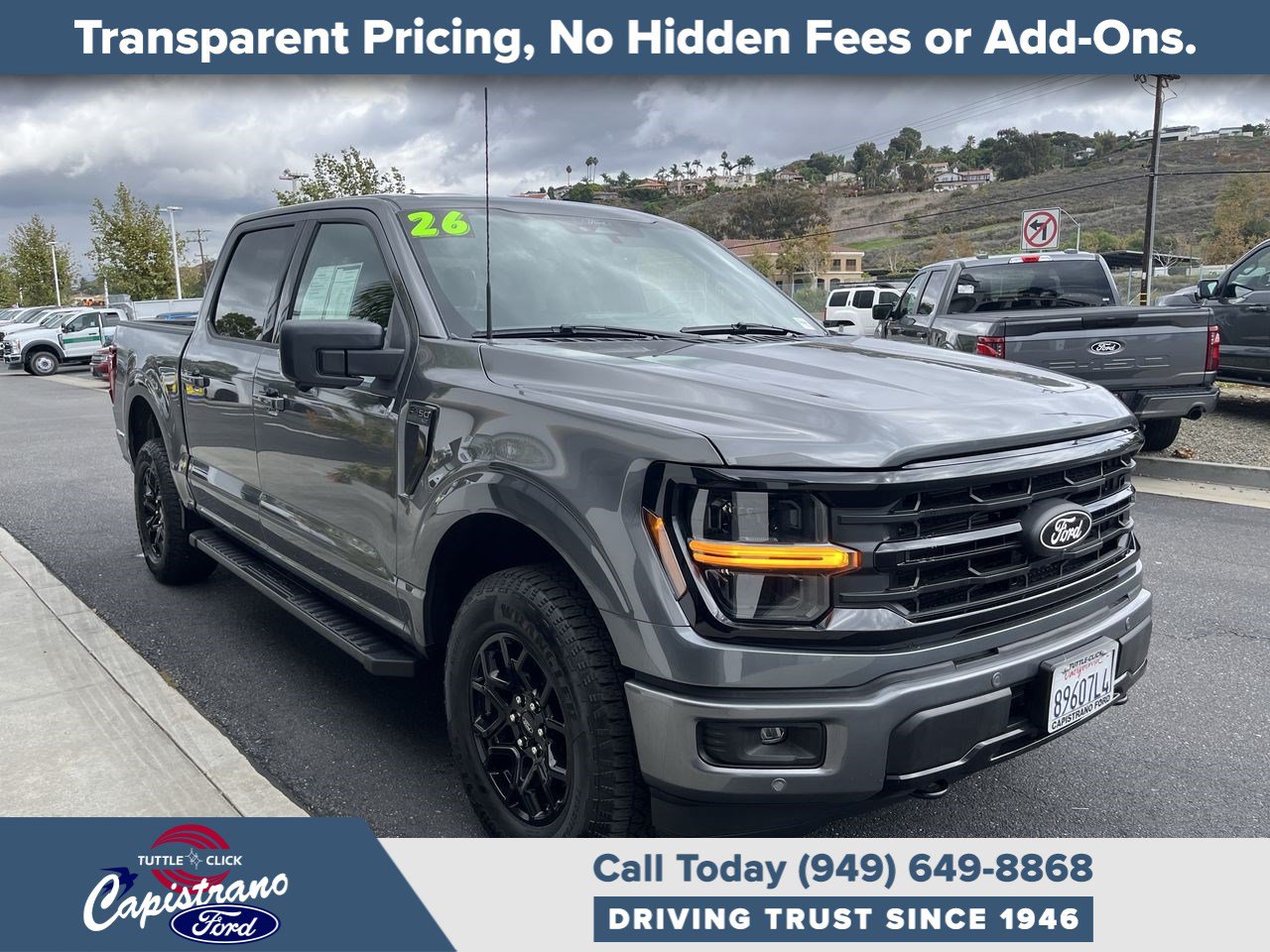 Used 2026 Ford F150 XLT w/ Equipment Group 302A MID AWD/4WD image 9
