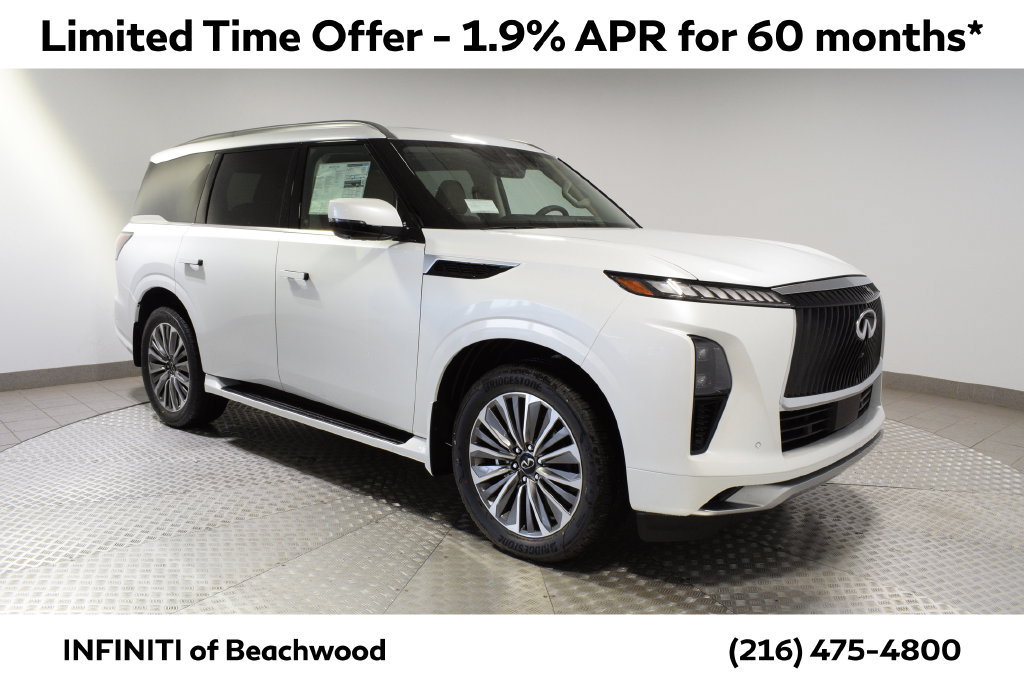 New 2027 INFINITI QX80 Luxe w/ Cargo Package
