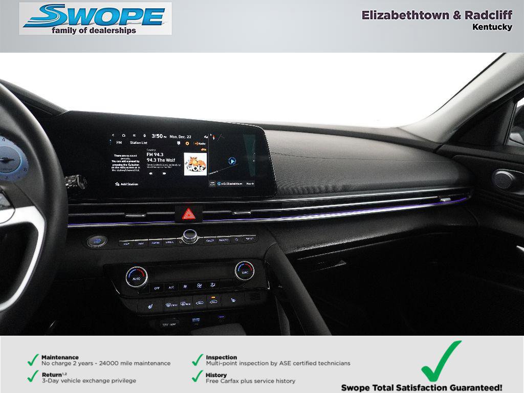 Certified 2024 Hyundai Elantra SEL w/ Convenience Package image 18