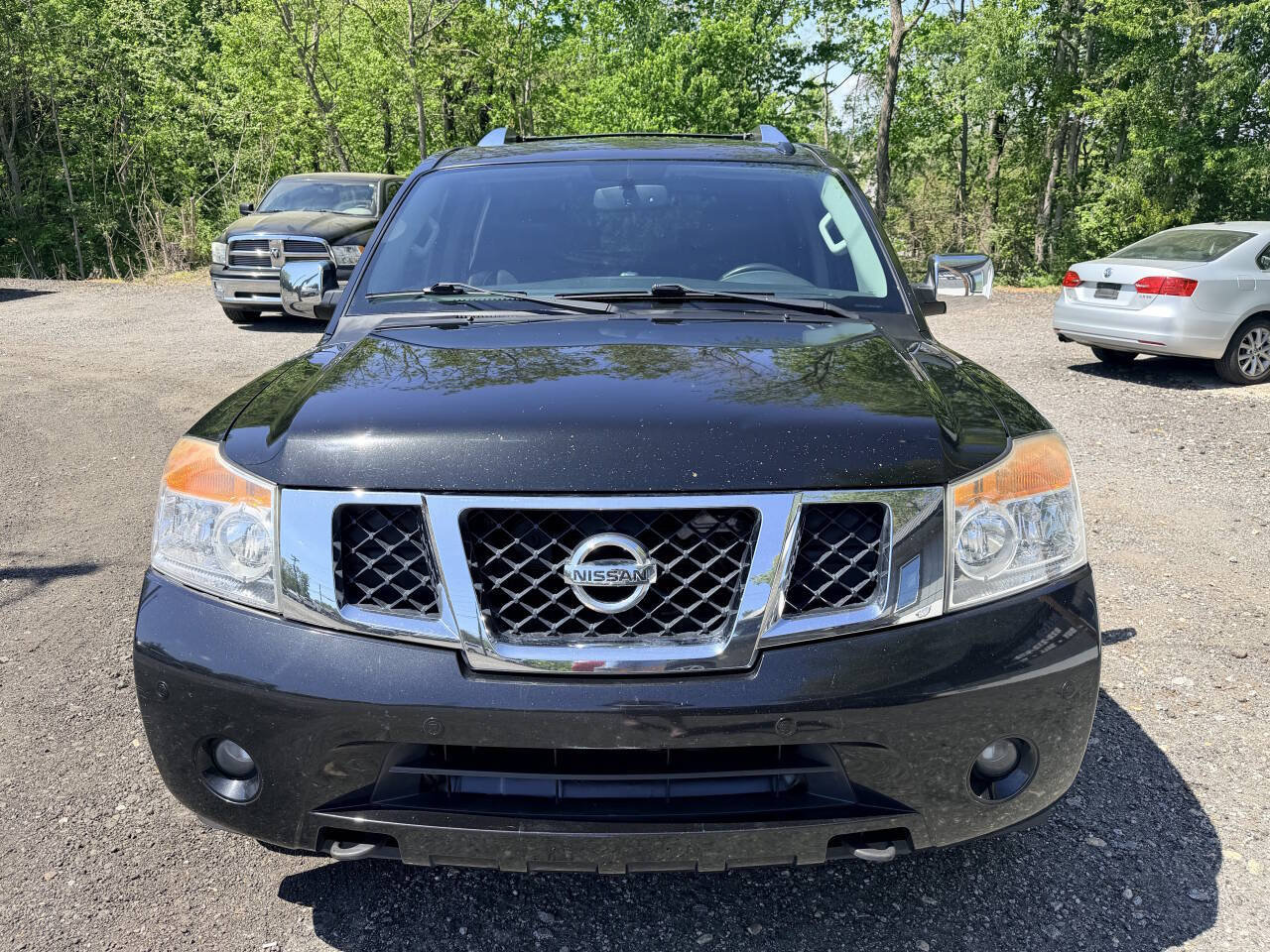 Used 2015 Nissan Armada Platinum w/ 2nd Row Captain Seat Package AWD/4WD image 12