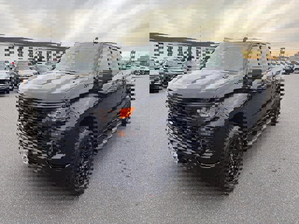 New 2026 Chevrolet Silverado 1500 Custom w/ Turbomax Blackout Package image 2