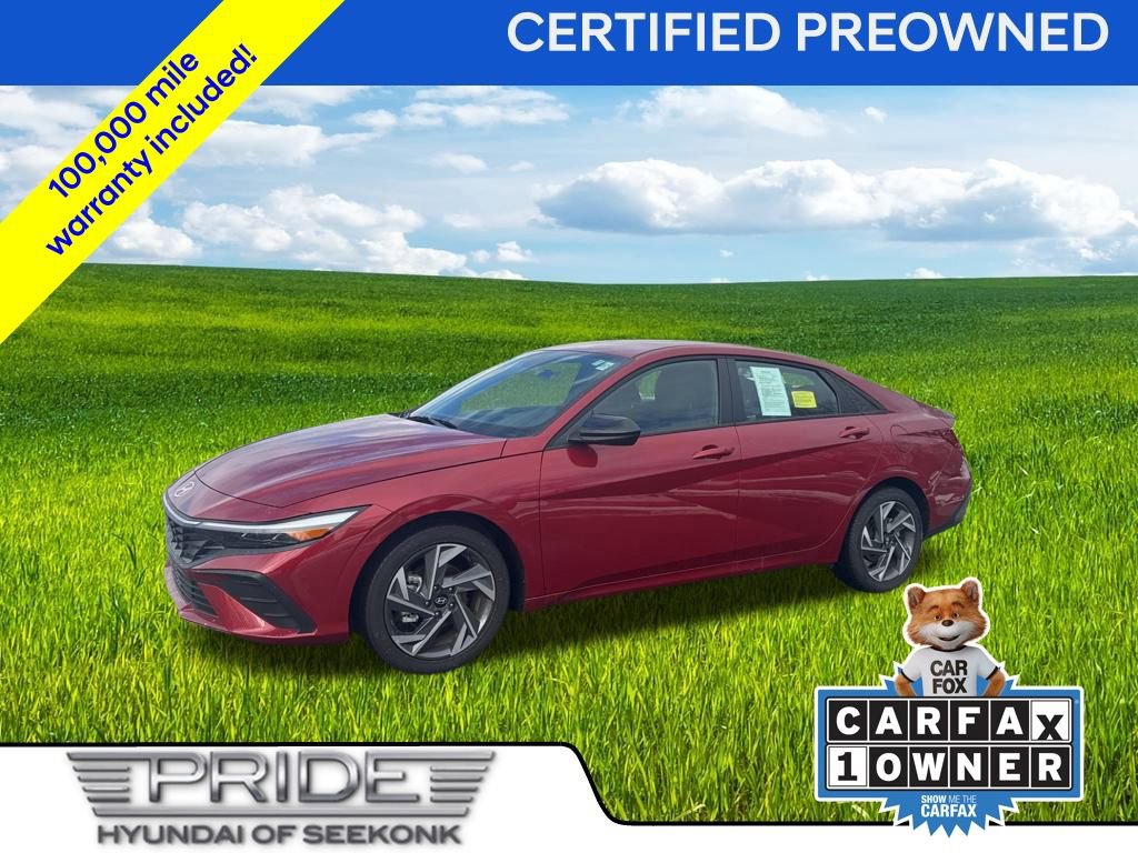 Certified 2025 Hyundai Elantra Sport