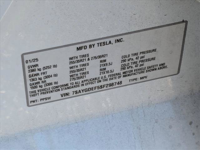 Used 2025 Tesla Model Y Performance AWD/4WD image 20