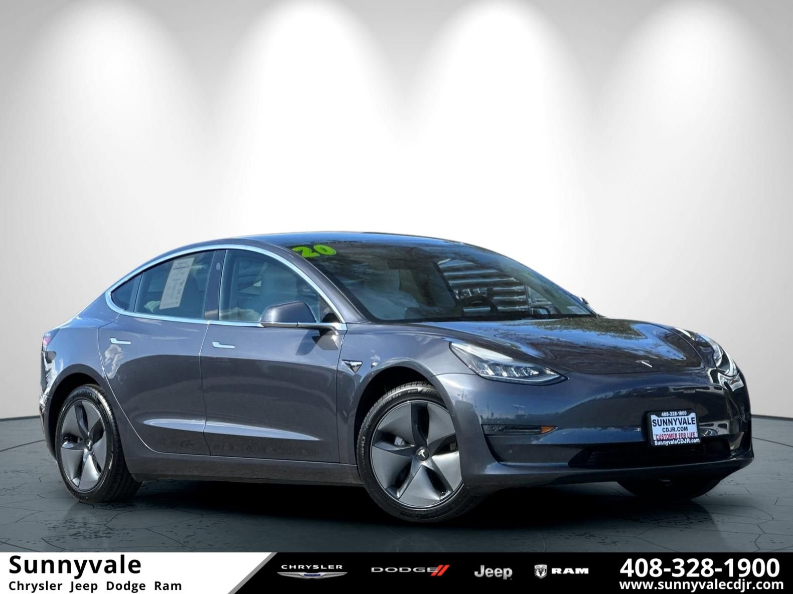 Used 2020 Tesla Model 3 Standard Range Plus