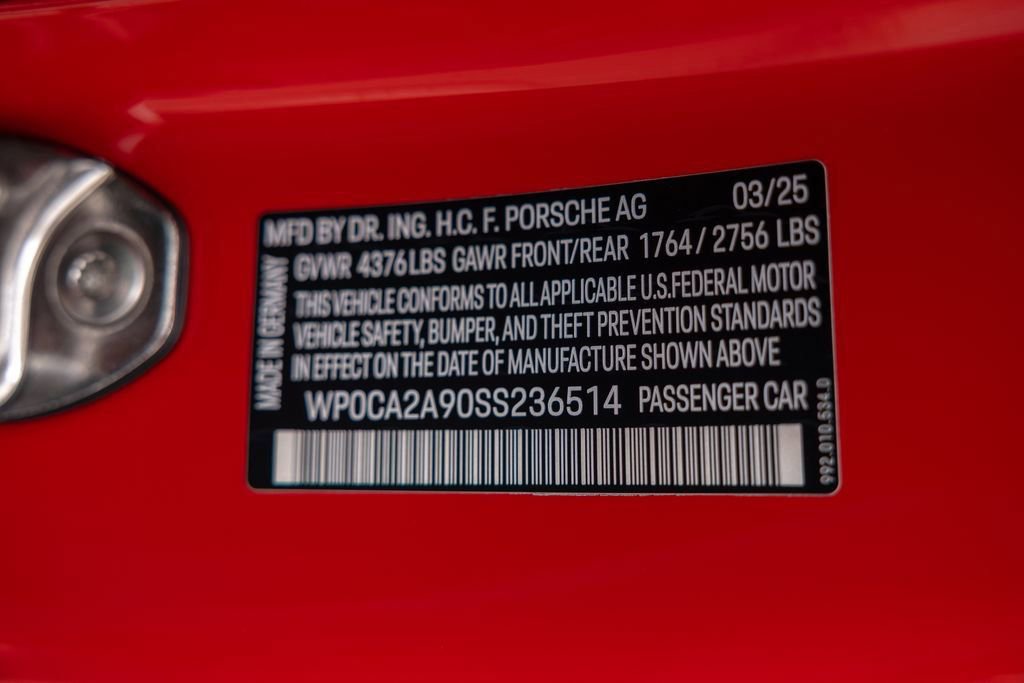 Used 2025 Porsche 911 Carrera T RWD image 52