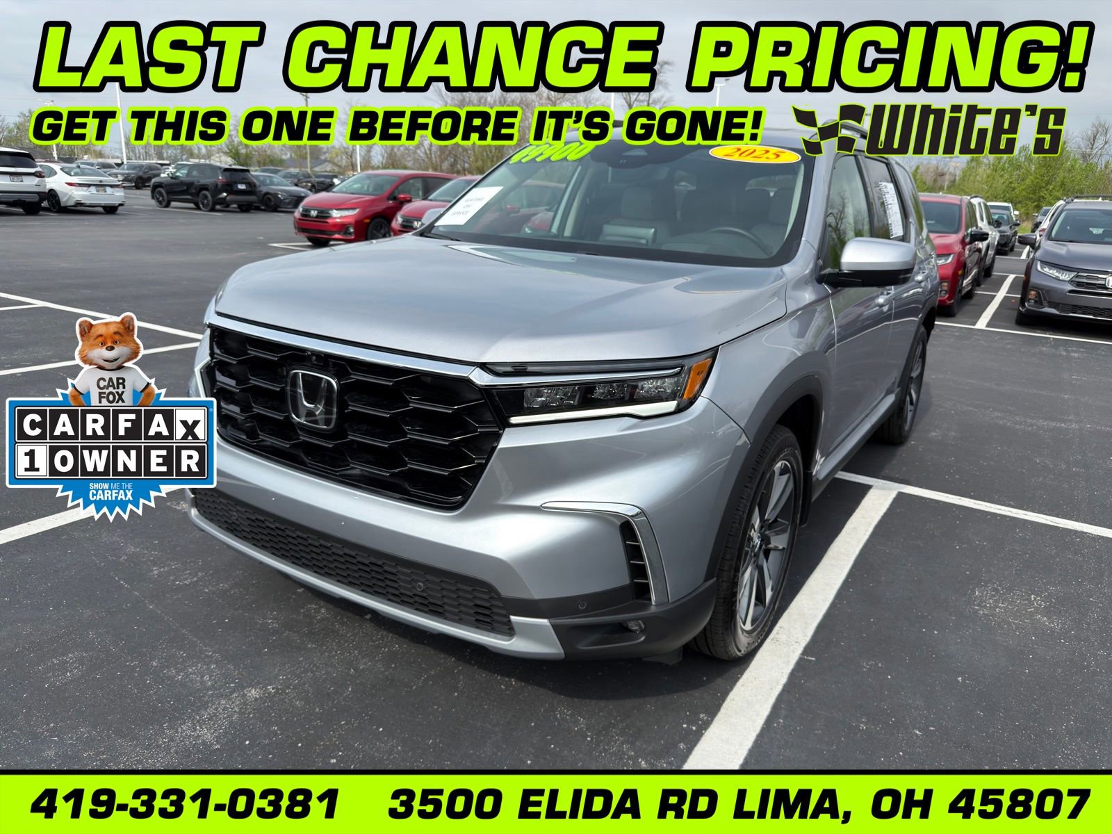 Used 2025 Honda Pilot Elite
