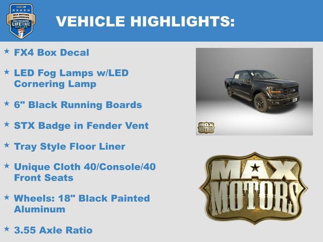 New 2025 Ford F150 STX w/ Equipment Group 201A FX4 image 16