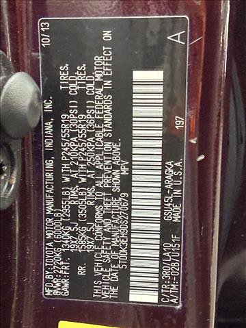 Used 2013 Toyota Highlander Limited image 29