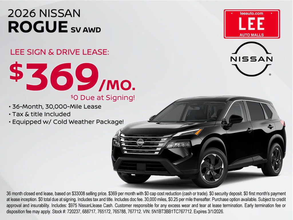 New 2026 Nissan Rogue Platinum w/ Tech Package image 4