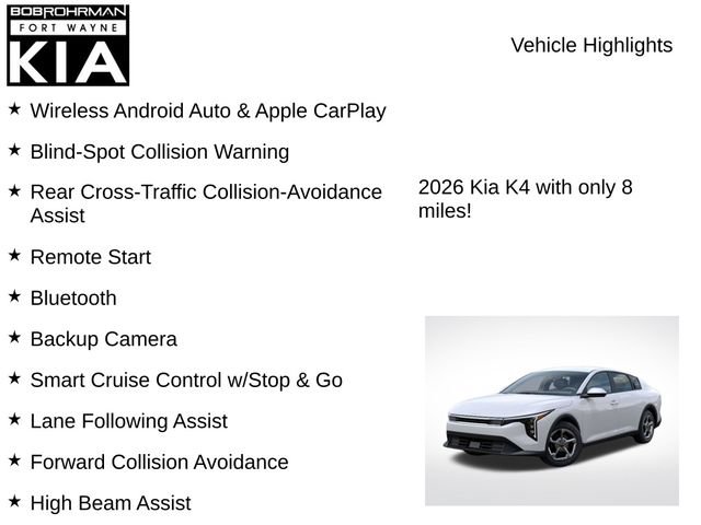 New 2026 Kia K4 FWD image 7